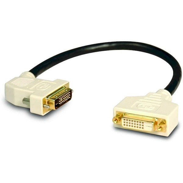 Tripp Lite DVI Dual Cable, Left Plug, DVI-D M/M, 1ft P562-001-45L - main