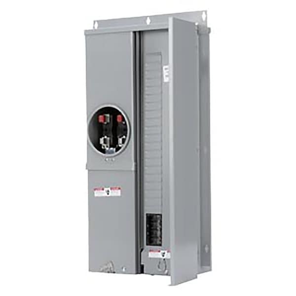 Siemens Meter Combination Load Center, 200 A, 20-Space, 4-Jaw, 40-Circuit, NEMA 3R Enclosure MC2040B1200EFC - main