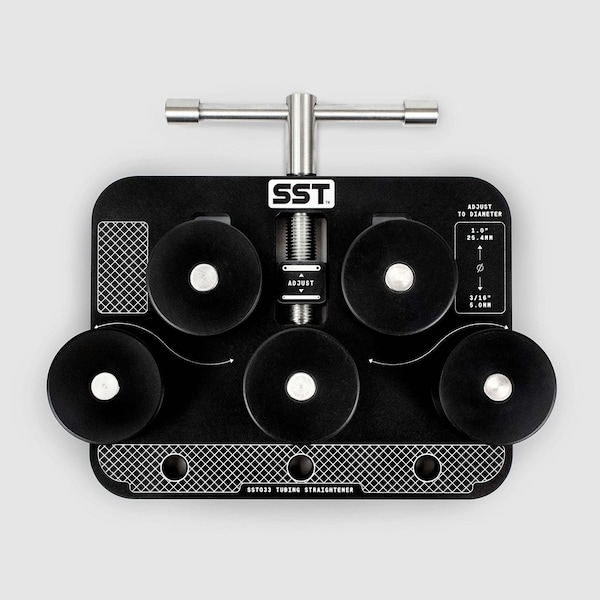 Stupid Simple Tools Adjustable Multi-Tubing Straightener Tool 3/16in 5mm to 1in 25.4mm SST033 - main