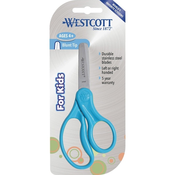 Westcott Kids 5" Scissors, Blunt, PK30 16656 - main