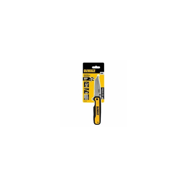 Stanley Pocket Knife Tanto Black/Yellow 7Cr Stainless Steel 7.8in DWHT10994 - main