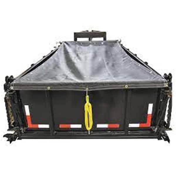 Backseat 6 x 14 ft. Black Mesh Tarp Roller Kit BA1846934 - main