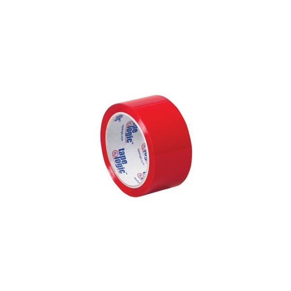 Bubblefast 2'' x 110 yds 2.2 mil Red Tape Logic Carton Sealing Tape, 36PK BFT90222R - main