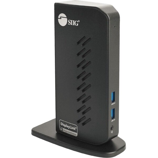 Siig USB 3.0 Dual Head Full HD 1080p HDMI Video Docking Station JU-DK0L11-S1 - main