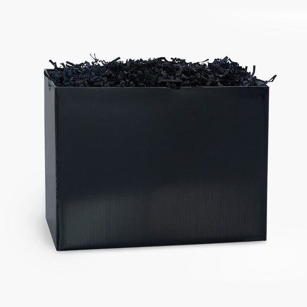 Nashville Wraps Black Basket Box, Large 10.25x6x7.5, 6PK BLKL - main