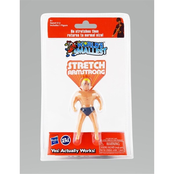 Toyopia Worlds Smallest Stretch Armstrong Rubber, Multi Color TO2514270 - main