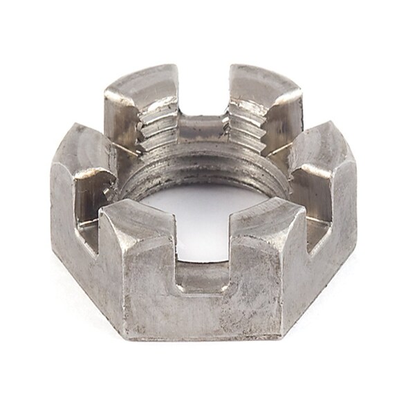 Ap Products 6 SLOT SPINDLE NUT, 1"-14 UNS 014-122081 - main