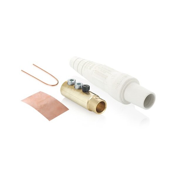 Leviton Cam-Type Female Plug 16 Series Wh 16D33-TUW - main