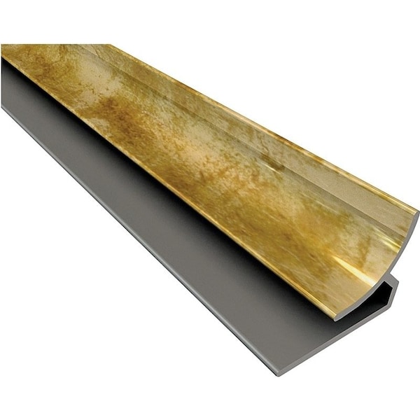 Fasade Inside Corner Trim, 18 in L, Thermoplastic, Bermuda Bronze 92817 - main