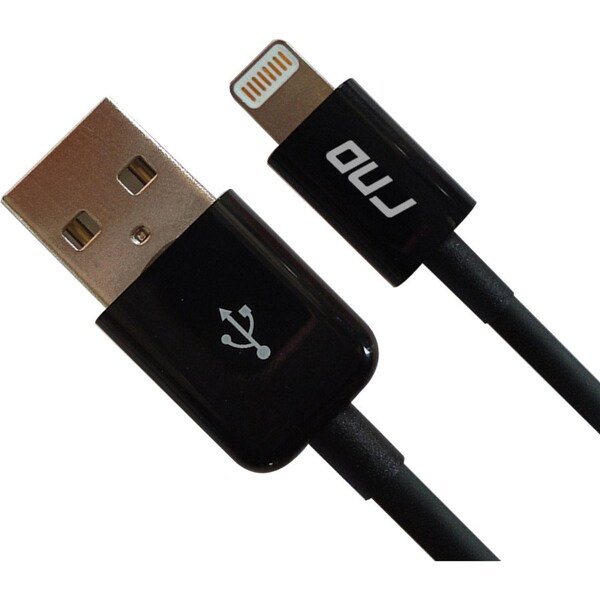 Rnd Accessories Apple Certified Lightning To USB 1.5 ft. Data Sync And Charge 8-Pin Cable - Black RND-ADS-HM-B - main