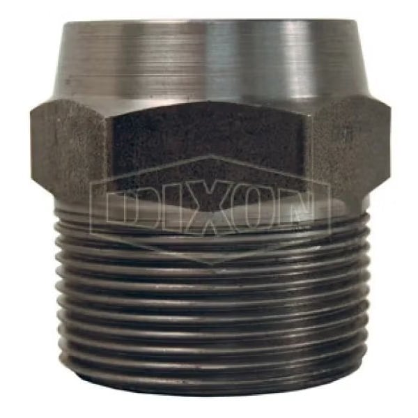 Dixon Hex Nipple, 2 in x 2-1/8 in L, Carbon Steel, Domestic FM2000 - main