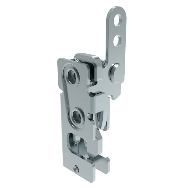 Southco Rotary Push To Close Latch, Small Size, Single Stage, In-Line Lever 1/4-20 Thread, Steel R4-10-11-201-10 - main