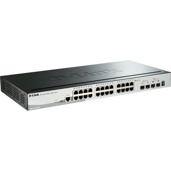 D-Link DGS-1510 Series Smart Managed 28-Port Gigabit Switch including 4 10GbE SFP+ Ports DGS-1510-28X - main