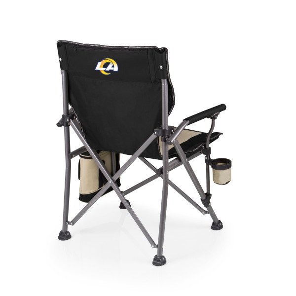 Picnic Time Family Of Brands NFL Los Angeles Rams - Outlander XL Camping Chair with Cooler 800-00-175-334-2 - main