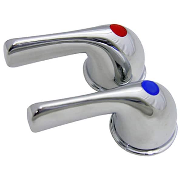 Made-To-Order 01-7081 Pair Fit All Lever Handles, Chrome MA565715 - main