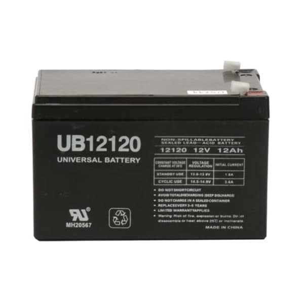 Universal Power Group 12VDC 12AH Battery UB12120 - main