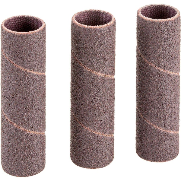 Woodstock 1/2" Dia. x 2" A/O Hard Sanding Sleeve, 100 Grit, 3PK D1417 - main