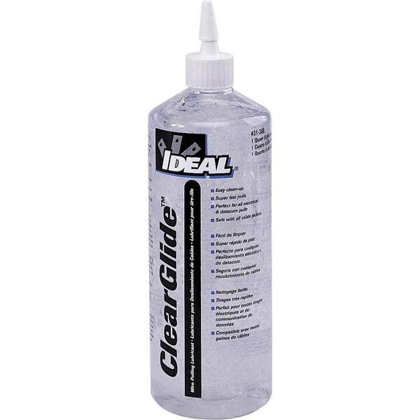 Ideal 32 oz, Squeeze Bottle, Polymer, Colorless 31-388 - main
