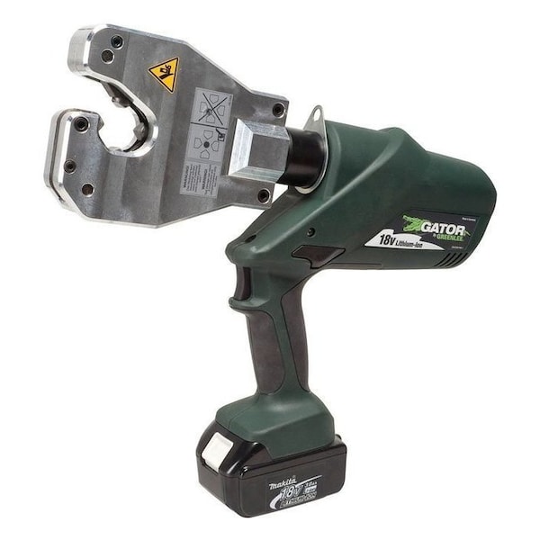 Greenlee 14" Cordless Crimper 6 AWG to 500 kcmil Cu, 6 AWG to 400 kcmil Al EK06ATCL12 - main