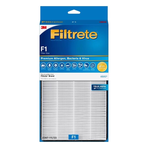 Filtrete Filtrete 3M 12 in. H X 6.75 in. W Rectangular HEPA Air Purifier Filter 1 pk FAPF-F1N-2 - main
