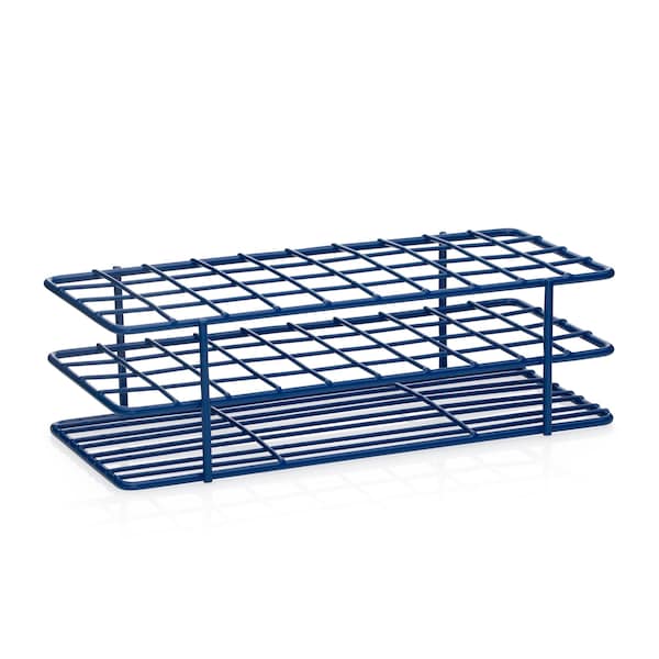 United Scientific United Scientific Coated Wire Rack, 13-16 mm Tubes, 40 Place, Blue CWRTT03 - main