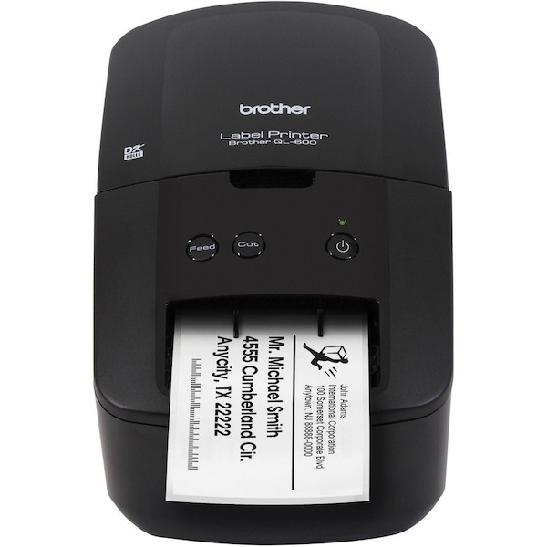Brother Desktop Printer, Single Color QL600 - main