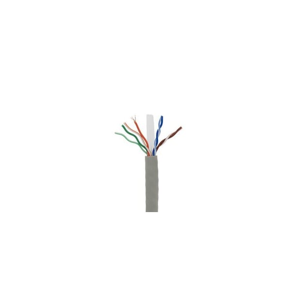 Cable Wholesale Cat6a Gray Copper Ethernet Cable, 10 Gigabit Stranded, UTP (Unshielded Twisted Pair), POE 13X6-021MH - main