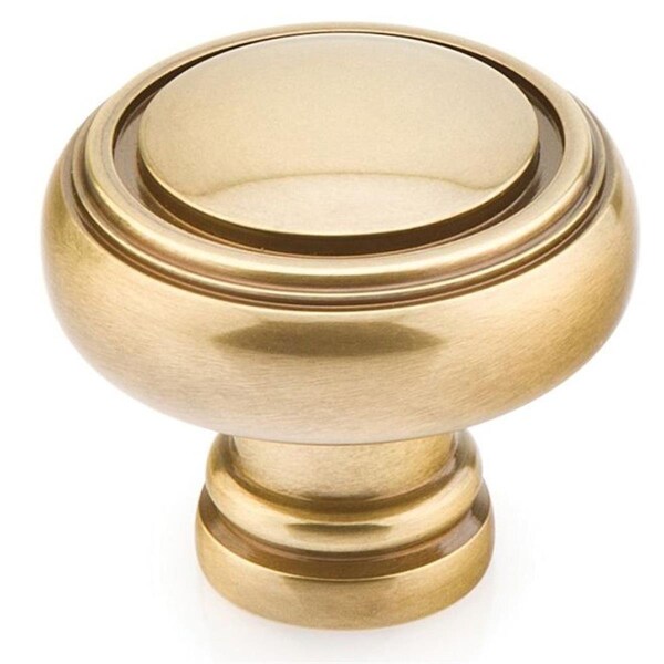 Patioplus 1.625 in. Norwich Cabinet Knob, French Antique Brass PA1621498 - main