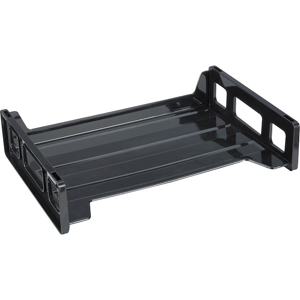 Business Source Desk Tray, Black, Plastic BSN42585 - main