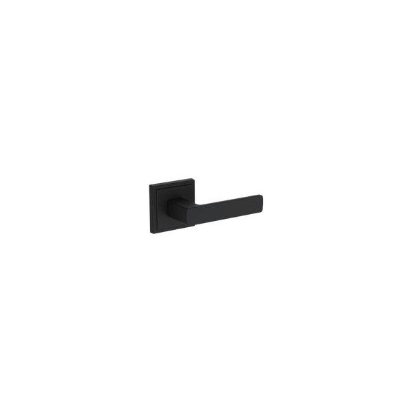 Baldwin Residential Door Levers Passage Right Hand Satin Black PSSHASSR190 - main