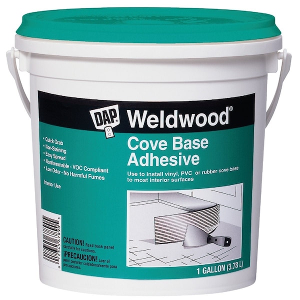 Dap Weldwood Cove Base Adhesive 1 Gal. 7079825054 - main