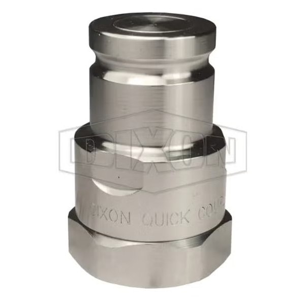 Dixon Snap-Tite by ST Series Interchange Pipe Plug, 3/4-14 Nominal, FNPT, 316 SS, Domestic ST6F6-SS - main