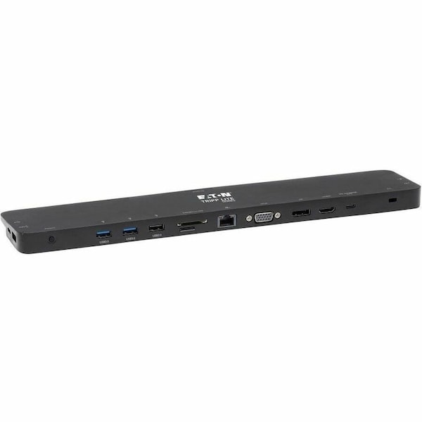Tripp Lite TRIPLE-MONITOR USB-C DOCKING STATION WITH 4K HDMI & DISPLAYPORT, VGA - USB-A/C, U442-DOCK7D-B - main