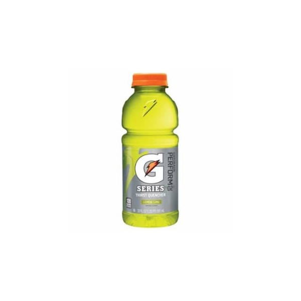 Gatorade 20 oz Wide Mouth Bottle, Lemon-Lime, 24PK 308-32868 - main