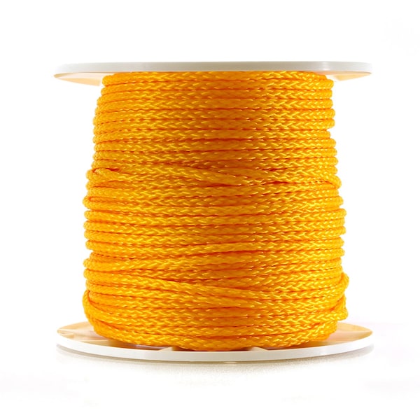 Wellington Koch Industries 5/16 in. D X 600 ft. L Yellow Hollow Braided Poly Rope 5061045 - main