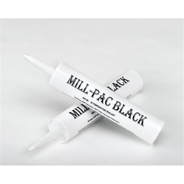 Integra Miltex Wolf Steel Ltd Core W573-0007 W573-0007 Mill-pak High Temperature Sealant Black 10.3 oz. Tube CD62352 - main
