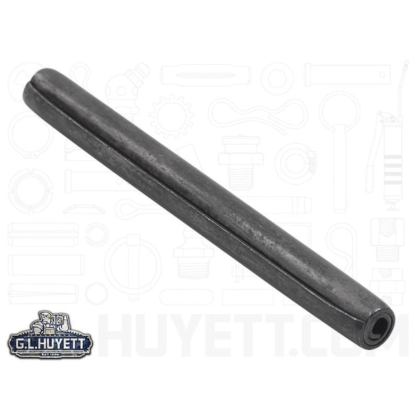 Huyett Coiled Spring Pin, Heavy Duty, High Carbon Steel, 0.188 in Dia x 2.000 in Length SPC-187-2000H - main