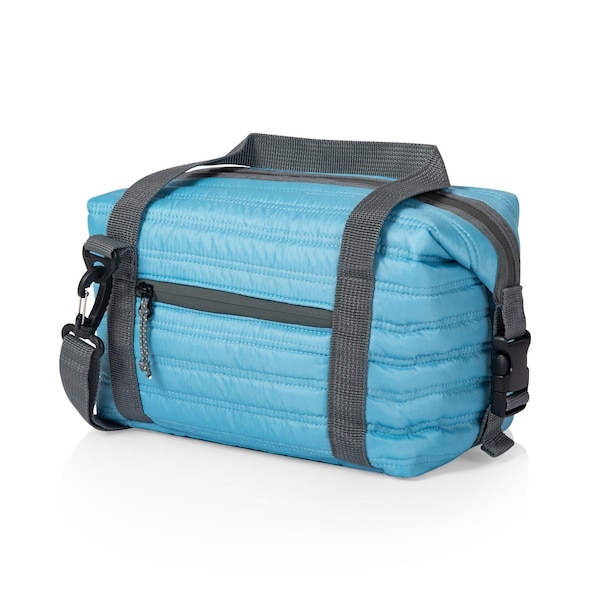Picnic Time Family Of Brands Midday Quilted Washable Insulated Lunch Bag, Sky Blue 513-01-137-000-0 - main