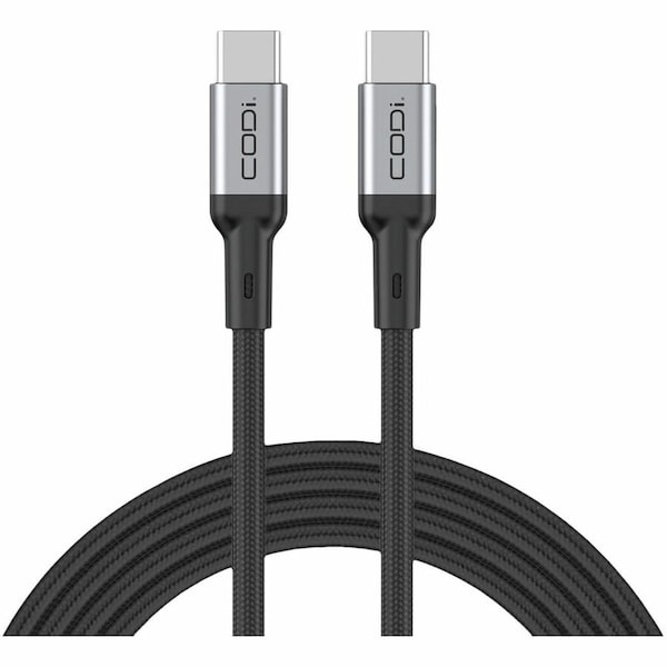 Codi 6ft Braided Nylon USB-C to USB-C Charge & Sync Cable A01069 - main