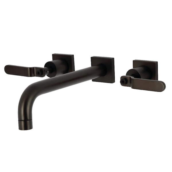 Kingston Brass Two-Handle Wall Mount Tub Faucet, Oil Rubbed Bronze KS6025KL - main
