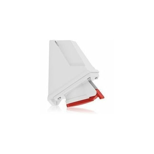 Leviton Pin & Sleeve Receptacle, 32 A, 346/415V AC, 4 Pole, Red S432-S11 - main