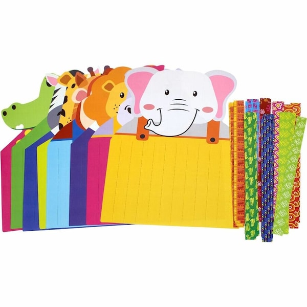 Roylco African Animal Weaving Mats, 24 Projects R15622 - main
