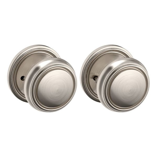 Baldwin Baldwin Preconfigured 5068 2-3/8in Nashville Knob with 5123 Rose Privacy Lock with 2-3/8in 5068056PRIV - main