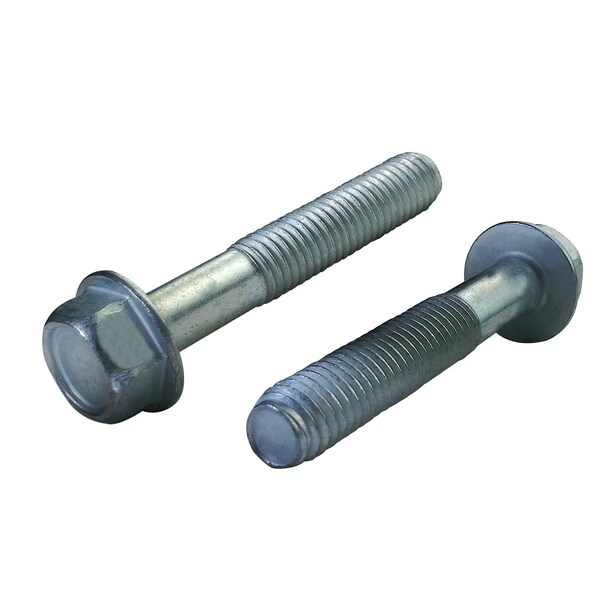 Newport Fasteners 3/8"-16 x 3 in, Zinc Plated Steel Flange Hex Head Hex Drive, 65 PK 291593-65 - main