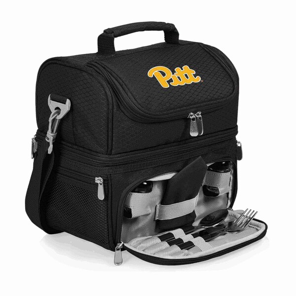 Picnic Time Family Of Brands NCAA Pittsburgh Panthers Pranzo Lunch Bag - Insulated Lunch Box with Picnic Set 512-80-175-504-0 - main