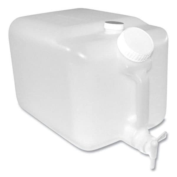 Impact Products 10 x 16 x 9.5 in. E-Z Fill Chemical Translucent Container, 5 gal IMP7576EA - main