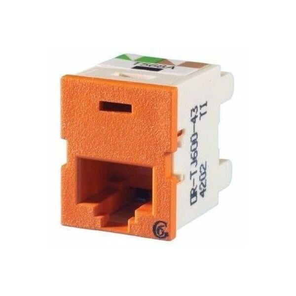 Ortronics 1-PORT MOD JACK 110 8W8P UTP, T568A/B CAT6 IP5 CLARITY6 TJ600-43 - main