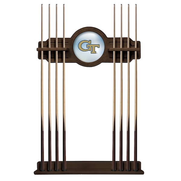 Holland Bar Stool Co Georgia Tech Cue Rack in Navajo Finish CueNavGATech - main