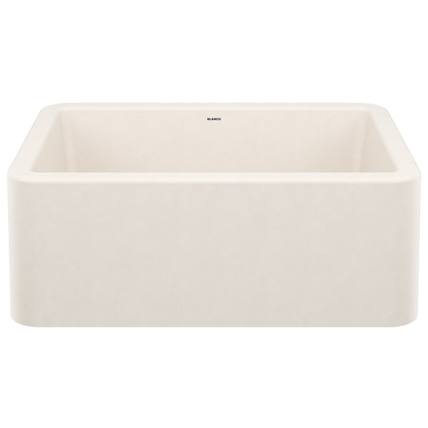 Blanco Ikon 27" Apron Single Bowl, Soft White 443075 - main