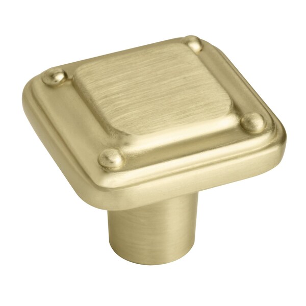 Amerock Jolene 1-3/16 in 30 mm Length Matte Gold Cabinet Knob BP33308MG - main